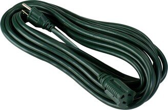 Northlight 25' 3-Prong Outdoor Extension Power Cord with Outlet Block