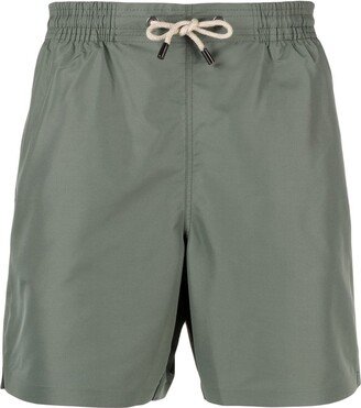 Recycled Solid Swim Shorts-AA