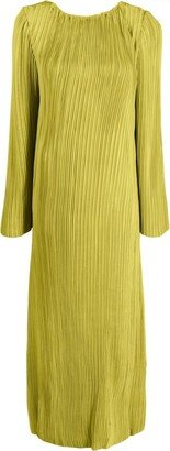 Kiara pleated midi dress