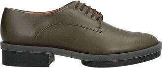 Lace-up Shoes Dark Green-AC