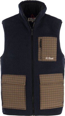 Zip-Up High Neck Gilet