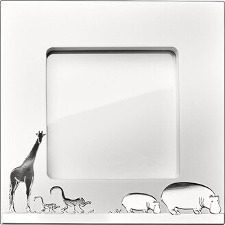 Savane 9cm x 9cm silver-plated picture frame