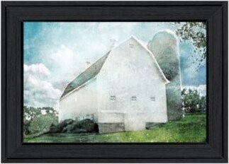 White Barn By Bluebird Barn Ready To Hang Framed Print Collection