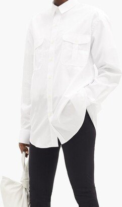 Release 03 Oversized Cotton-poplin Shirt