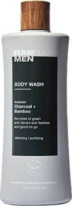 Raw Sugar Men's Body Wash Charcoal + Bamboo - 25 fl oz