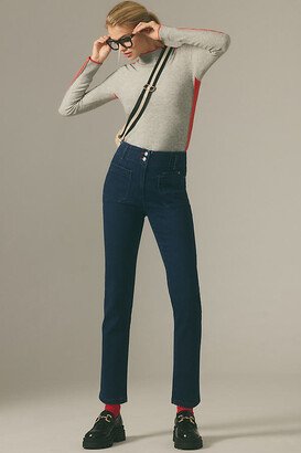 Junie High-Rise Slim-Leg Jeans