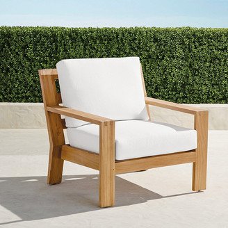 Calhoun Lounge Chair with Cushions in Natural Teak