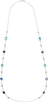 Rock Candy® Sterling Silver Bead Station Necklace