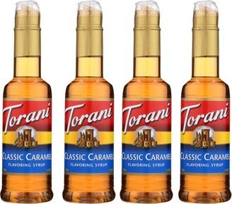 Torani Classic Caramel Flavoring Syrup - Case of 4/12.7 oz