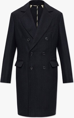 ‘Wreck’ Double-breasted Coat Navy - Blue