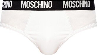 Logo Waistband Stretched Briefs