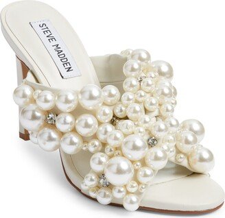 Mirabella Imitation Pearl Slide Sandal
