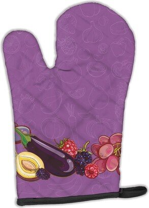 Fruits and Vegetables in Purple BB5132DS66 Oven Mitt