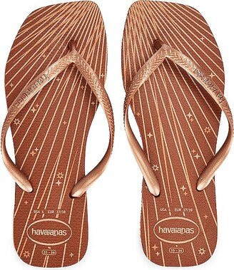 Slim Squared Flip Flop-AA