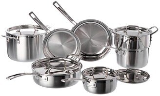 12Pc Stainless Steel Cookware Set