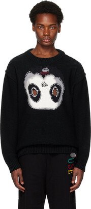 Black Intarsia Sweater