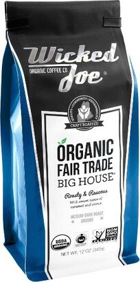 Wicked Joe Coffee Co. Big House Medium Dark Roast Ground Coffee - 12oz