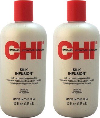 12Oz Silk Infusion Silk Reconstructing Complex Pack Of 2-AB