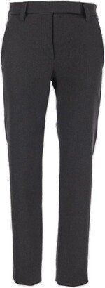 Cropped Stretch Trousers-AA