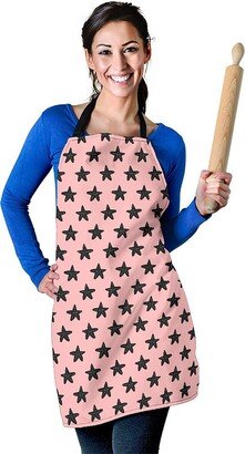 starfish Pattern Apron - Printed Print Custom With Name/Monogram Perfect Gift For Lover-AA