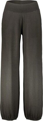 Straight-Leg Knitted Trousers-AD