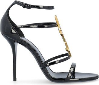 Cassandre Logo Plaque Sandals-AA