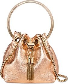 Bon Bon Micro Metallic Bucket Bag