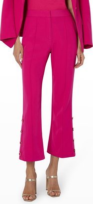 Paige Cropped High-Rise Pants