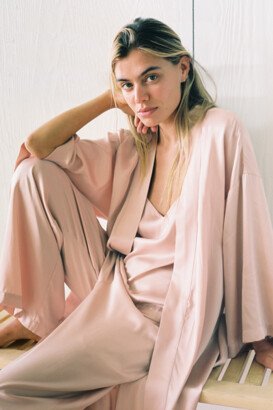 Inez Washable Silk Robe