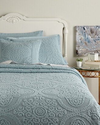 Semi-Sheer Chenille Coverlet Collection