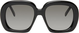 Black Halfmoon Sunglasses