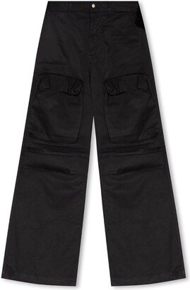 P-Malvarosa Wide Leg Cargo Trousers