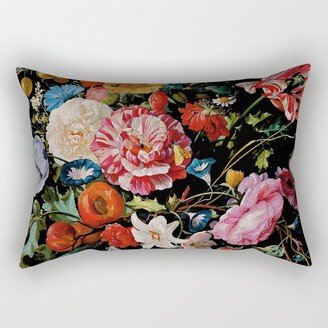 Night Garden XXXVI Rectangular Pillow