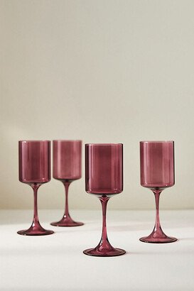 Morgan Wine Glasses, Set of 4-AB