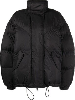 Zip-Up Puffer Jacket-AK