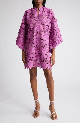 Floral Lace Cover-Up Caftan-AA