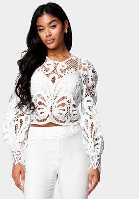 Placement Lace Blouse