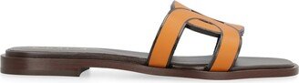 Leather Slides-AB