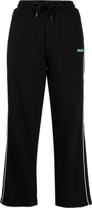 CHOCOOLATE Logo-Embroidered Cotton Track Pants