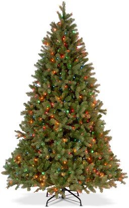 National Tree Company 6.5' Feel Real Downswept Douglas Fir Hinged Tree With 650 Multicolor Lights