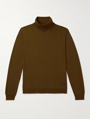 Slim-Fit Wool Rollneck Sweater-AA