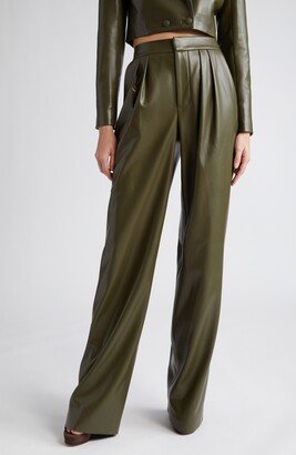 Pompey Faux Leather Trousers