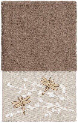 Braelyn Embellished Hand Towel - Latte