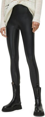 Cora Faux Leather Leggings