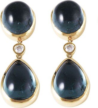 Lo Spazio Jewelry Lo Spazio Eden Rock Blu Earrings