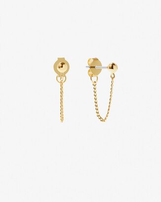 Gold Ball Earrings - Carolina