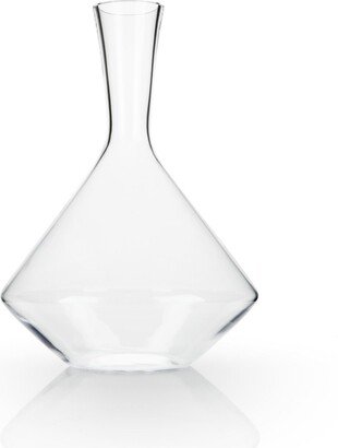 Angled Wine Decanter, 60 Oz