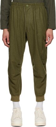 Khaki Uniform Cuffed Cargo Pants