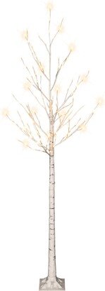 Puleo 6' Pre-Lit Artificial Twig Tree