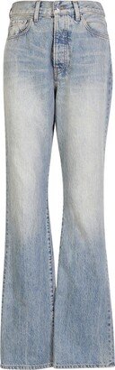 High-Waist Wide-Leg Bootcut Jeans